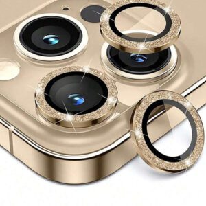 Compatible avec le cache-caméra d'Apple. Protecteur de lentille pailleté. Cadeau pour l'anniversaire, la famille, les amis. Cristal scintillant, protecteur de lentille, accessoires de téléphone. Étanche, antichoc, anti-chute, anti-rayures, anti-traces de doigts, protection complète