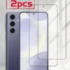 2 pièces de protecteur d'écran en verre trempé HD, résistant aux rayures, facile à nettoyer, compatible avec les coques, sans bulles. Protecteur d'écran anti-rayures. Des films de protection d'écran en verre pleine couverture et d'autres types de protecteurs d'écran sont également disponibles pour protéger votre écran.
