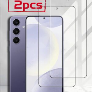 2 pièces de protecteur d'écran en verre trempé HD, résistant aux rayures, facile à nettoyer, compatible avec les coques, sans bulles. Protecteur d'écran anti-rayures. Des films de protection d'écran en verre pleine couverture et d'autres types de protecteurs d'écran sont également disponibles pour protéger votre écran.