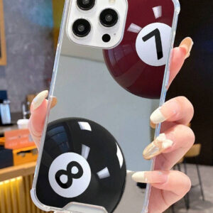1 pièce Étui de protection pour téléphone, design graphique de billard, noir mat, anti-rayures et anti-traces de doigts. Compatible avec 16/16Pro/16Plus/15/15ProMax/15Pro/11/12/13/14ProMax/11Pro/11ProMax/12Pro/12ProMax/13Pro/13ProMax/14Pro/14ProMax. Texture premium créative.