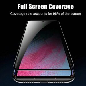 3 pièces Film de protection d'écran en céramique mate anti-espionnage, anti-rayures, anti-reflets, anti-empreintes digitales, protection de la vision, film souple, matériau non vitreux, protection d'écran essentielle applicable au quotidien, au bureau et à la maison, compatible avec la série 17, 16 Pro Max, résistant aux chocs et à l'eau