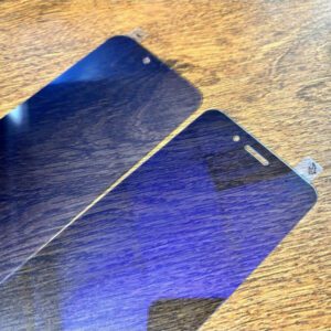 3 pièces Verre trempé violet pour protection de l'écran de confidentialité pour iPhone 7 8 X XS XS MAX 11 12 13 MINI 14 15 16 Pro PLUS ProMax. Essentiels de protection d'écran, applicable pour le bouclier quotidien, le bureau, la protection d'écran de confidentialité à domicile. Accessoires pour téléphone