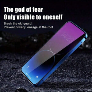 3 pièces Verre trempé violet pour protection de l'écran de confidentialité pour iPhone 7 8 X XS XS MAX 11 12 13 MINI 14 15 16 Pro PLUS ProMax. Essentiels de protection d'écran, applicable pour le bouclier quotidien, le bureau, la protection d'écran de confidentialité à domicile. Accessoires pour téléphone