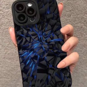 Coque de téléphone antichoc avec peinture éclaboussure 3D compatible avec 14, 14 Pro, 14 Pro Max, 13, 13 Pro, 13 Pro Max, 11, 11 Pro Max, 12, 12 Pro, 12 Pro Max, XR, 7/8, XS, 15, 15 Pro, 15 Pro Max, 16, 16 Pro, 16 Pro Max, S23, S24, S25, S24 Plus, résistante aux rayures et à l'eau