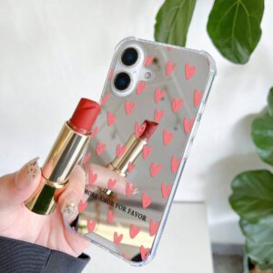 Étui transparent avec imprimé cœur différent compatible avec 16/11/12/13/14/15/15pro/15 Plus/15 Promax/7plus/8plus/X/Xs Max/Xr/11pro/12pro/13pro/14pro/12mini/13mini/11promax/12promax/13promax/14promax/14plus/6/6s/6plus/7/8/16Pro/16plus/16promax/Se et compatible avec Samsung Galaxy/A54/A14/A12/A13/A15/A32/A33/A24/A52S/S20/S21/S22/S23/S24/S23Plus/S24ultra/S25. Étanche, antichoc, résistant aux rayures.