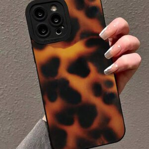 Étui de téléphone antichoc, coloré, peint avec texture à pois, compatible avec 14 Pro Max, 13, 11, XR, 7/8, Galaxy S24, A03s, A04, A14, A32, A52, A53, A71, S20 FE, S21, S22, Redmi 9, 9A, 10A, 10C, Note 9, Note 10, Note 11, Note 12. Résistant à l'eau et aux rayures.