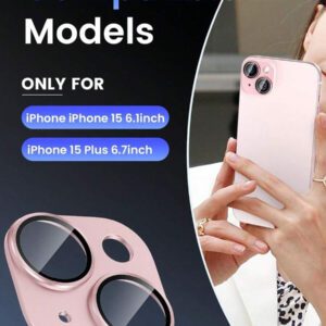 3 paquets, Protecteur d'écran d'objectif de caméra Apple pour iPhone 17 Pro/Compatible avec iPhone 17 Pro Max - [Mode de prise de vue d'origine] Protecteur d'écran de caméra en verre trempé HD incassable en métal pour accessoires iPhone (Orange)