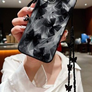 Étui de téléphone antichoc avec bord perforé peint, compatible avec 14 Pro Max, 13, 11, XR, 7/8, série A A03s, A03 Core, A04, A12, A13, A14, A21s, A22, A23, A24, A32, A33, A34, A51, A52, A53, A54, A71, A72, A73, S20 FE, S21, S22, Redmi 9, 9A, 10A, 10C, Redmi Note 9, 10, 11, 12. Étanche, résistant aux chutes et aux rayures.