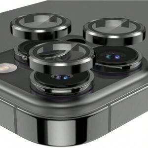 CSDZ 1 pack Protecteur d'écran en verre trempé œil de Faucon noir, compatible avec les séries 11/12/13/14/15/16/16 Plus/16 Pro/16 Pro Max