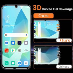 4 pièces Protecteur d'écran en verre trempé pour Galaxy A16 S20FE, A72, A71, A55, A54, A53, A35, A34, A33, A32, A36, A31, A16, A15, A14, A13, A12, A51, A50S, A25, A24, A30S, A20S. Protecteur d'écran essentiels, applicable pour une utilisation quotidienne, au bureau et à la maison. Accessoires de téléphone étanches, antichocs, anti-chute, anti-rayures et anti-traces de doigts avec couverture complète