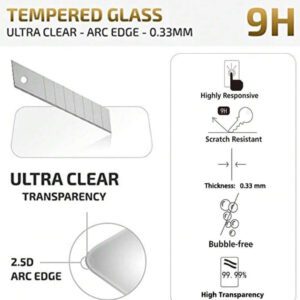 4 pièces Protecteur d'écran en verre trempé pour Galaxy A16 S20FE, A72, A71, A55, A54, A53, A35, A34, A33, A32, A36, A31, A16, A15, A14, A13, A12, A51, A50S, A25, A24, A30S, A20S. Protecteur d'écran essentiels, applicable pour une utilisation quotidienne, au bureau et à la maison. Accessoires de téléphone étanches, antichocs, anti-chute, anti-rayures et anti-traces de doigts avec couverture complète