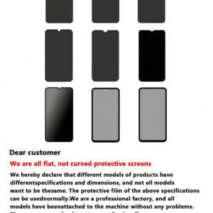 CSDZ 1 pack Protecteur d'écran en verre trempé œil de Faucon noir, compatible avec les séries 11/12/13/14/15/16/16 Plus/16 Pro/16 Pro Max