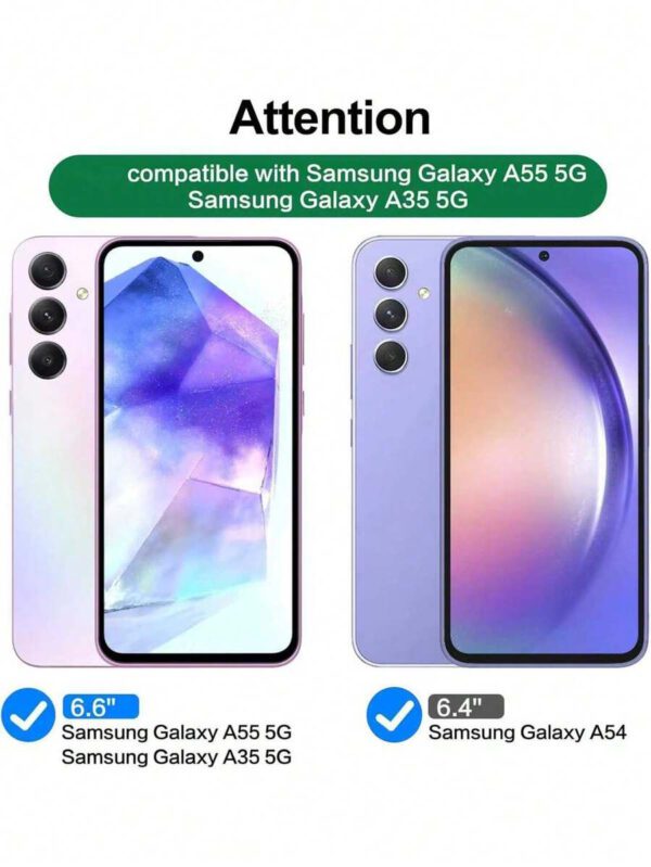 4 piÃ¨ces Protecteur d'Ã©cran en verre trempÃ© pour Galaxy A16 S20FE, A72, A71, A55, A54, A53, A35, A34, A33, A32, A36, A31, A16, A15, A14, A13, A12, A51, A50S, A25, A24, A30S, A20S. Protecteur d'Ã©cran essentiels, applicable pour une utilisation quotidienne, au bureau et Ã  la maison. Accessoires de tÃ©lÃ©phone Ã©tanches, antichocs, anti-chute, anti-rayures et anti-traces de doigts avec couverture complÃ¨te â€“ Image 27