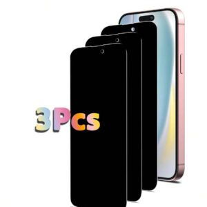 CSDZ 1 pack Protecteur d'écran en verre trempé œil de Faucon noir, compatible avec les séries 11/12/13/14/15/16/16 Plus/16 Pro/16 Pro Max