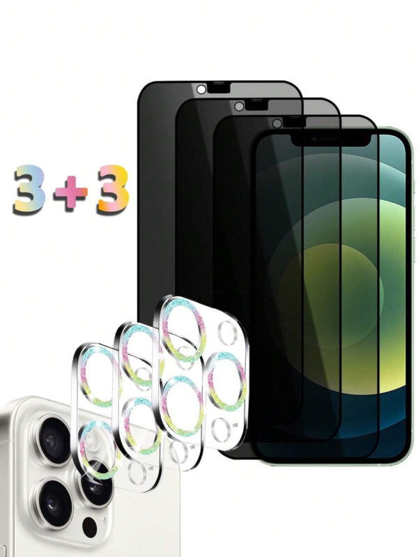 1 pièce Film de lentille transparent compatible avec 15/15Plus/15Pro/15Promax. Applicable pour bouclier quotidien, bureau, protection de lentille de caméra de téléphone à domicile. Étanche, antichoc, anti-chute, résistant aux rayures – Image 9