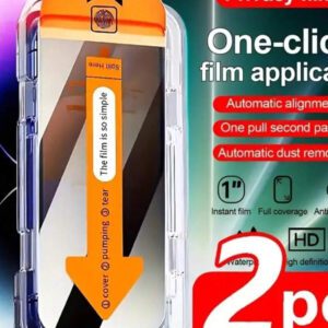 2 pièces Protecteur d'écran de confidentialité, compatible avec 16 Pro Max/15/14/13/7Plus/8Plus, anti-empreintes digitales, protection de confidentialité haut de gamme, prend en charge le déverrouillage facial. Cadeau pour l'anniversaire, la famille, les amis. Verre trempé, anti-espion, protecteur d'écran de téléphone, accessoires de téléphone. Étanche, antichoc, anti-chute, résistant aux rayures, protection intégrale