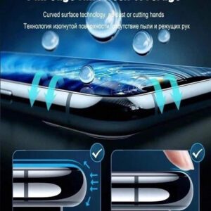 2 pièces Film protecteur d'écran anti-espionnage mat - Protecteur d'écran de confidentialité flexible à couverture complète, compatible avec l'iPhone 16 Pro Max/Galaxy S25 Ultra/Redmi et d'autres modèles. Pas en verre, confidentialité améliorée, surface lisse, application facile pour les écrans de smartphone. Cadeau pour l'anniversaire, la famille, les amis. Verre trempé, anti-espion, protecteur d'écran de téléphone, accessoires de téléphone