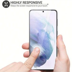 Lot de 4 protections d'écran en verre trempé pour Samsung Galaxy A05s / A05 / A16 5G / A14 5G / A35 5G / A55 5G / A23 5G / A24 5G / A04 / A04 S [dureté 9H] - Verre trempé HD, résistant aux rayures, installation facile [compatible avec les coques]