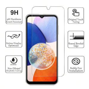 2 pièces Protecteur d'écran de confidentialité compatible avec Samsung Galaxy A16 5G/A15/A14/A55/A54A/34, protecteur d'écran en verre trempé anti-espion amélioré à 25°, compatible avec 16 Pro Max/16/16 Pro/16 Plus/15/14/13/12/11/XR/XS MAX, anti-rayures, protecteur d'écran de confidentialité cadeau pour anniversaire, famille, amis, accessoires de téléphone, étanche, antichoc, anti-chute, anti-empreintes digitales, protection intégrale