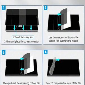 2 pièces Film protecteur d'écran anti-espionnage mat - Protecteur d'écran de confidentialité flexible à couverture complète, compatible avec l'iPhone 16 Pro Max/Galaxy S25 Ultra/Redmi et d'autres modèles. Pas en verre, confidentialité améliorée, surface lisse, application facile pour les écrans de smartphone. Cadeau pour l'anniversaire, la famille, les amis. Verre trempé, anti-espion, protecteur d'écran de téléphone, accessoires de téléphone