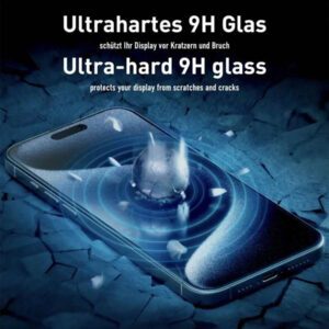 2 pièces Protecteur d'écran de confidentialité compatible avec Samsung Galaxy A16 5G/A15/A14/A55/A54A/34, protecteur d'écran en verre trempé anti-espion amélioré à 25°, compatible avec 16 Pro Max/16/16 Pro/16 Plus/15/14/13/12/11/XR/XS MAX, anti-rayures, protecteur d'écran de confidentialité cadeau pour anniversaire, famille, amis, accessoires de téléphone, étanche, antichoc, anti-chute, anti-empreintes digitales, protection intégrale