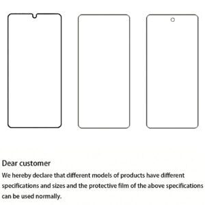 3 pièces Protecteur d'écran en verre trempé haute définition anti-rayures et anti-éclatement, compatible avec Samsung/Pixel/Honor/OPPO/VIVO/Realme/Infinix, installation facile sans bulles, dureté élevée, compatible avec les étuis, imperméable, antichoc, anti-chute, anti-empreintes digitales