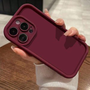 1 pièce Étui de téléphone antichoc en TPU à motif rose personnalisé, compatible avec Apple 16, 15, 14, 13, 12, 11 Pro Max et Séries