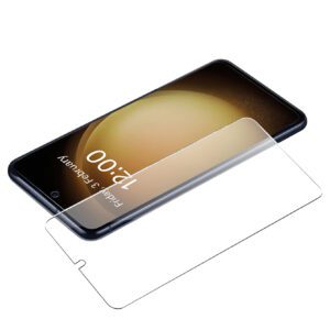4 pièces Protecteur d'écran Galaxy A54, verre trempé haute définition, anti-rayures, super transparent, couleurs fidèles à la réalité, compatible avec Galaxy A54/A14/S23 FE/S24 FE/A34/A15/A05s/A06/A25/A35/A55/A16/A26/A36/A56. Cadeau pour l'anniversaire, la famille, les amis. Protecteur d'écran de téléphone, accessoires de téléphone étanches antichocs anti-chute anti-empreintes digitales couvercle complet