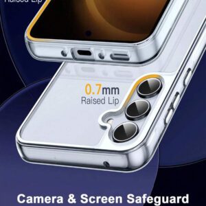 4 pièces Protecteur d'écran Galaxy A54, verre trempé haute définition, anti-rayures, super transparent, couleurs fidèles à la réalité, compatible avec Galaxy A54/A14/S23 FE/S24 FE/A34/A15/A05s/A06/A25/A35/A55/A16/A26/A36/A56. Cadeau pour l'anniversaire, la famille, les amis. Protecteur d'écran de téléphone, accessoires de téléphone étanches antichocs anti-chute anti-empreintes digitales couvercle complet