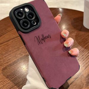 Étui de téléphone portable de luxe personnalisé et résistant aux chocs. Étui protecteur de téléphone portable personnalisé avec nom. Compatible avec /Galaxy. Style clair, contracté, personnalisé, unique, customisé. Cadeaux idéaux pour lui, elle, petit(e) ami(e), famille, amis, grands-parents, amateurs d'animaux de compagnie. Pour anniversaires, anniversaires, remise des diplômes, mariages, bal de promo, fête des mères, fête des pères. Stylé, coloré, vintage, mignon, contracté, drôle, personnalisé, unique, customisé.