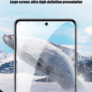 4 pièces Protecteur d'écran Galaxy A54, verre trempé haute définition, anti-rayures, super transparent, couleurs fidèles à la réalité, compatible avec Galaxy A54/A14/S23 FE/S24 FE/A34/A15/A05s/A06/A25/A35/A55/A16/A26/A36/A56. Cadeau pour l'anniversaire, la famille, les amis. Protecteur d'écran de téléphone, accessoires de téléphone étanches antichocs anti-chute anti-empreintes digitales couvercle complet