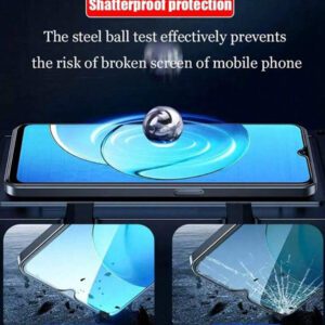 3 pièces Protecteur d'écran en verre trempé haute définition pour 9X Lite/P10 Pro/Mate 20 Lite/Smart S/8A/9X Pro/P40 Lite 5G. Accessoires de protection d'écran de téléphone essentiels, applicables au bouclier quotidien, au bureau, à la maison. Protecteur d'écran de téléphone étanche, antichoc, anti-chute, anti-rayures, anti-empreintes digitales, couvercle complet