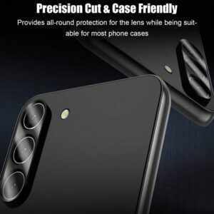 3 pièces Film de protection pour objectif de caméra, compatible avec différents modèles de smartphones Galaxy. Étanche, antichoc, anti-chute, anti-rayures et anti-traces de doigts. Couverture complète.