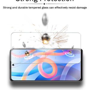 2 pièces Protecteur d'écran en verre trempé, compatible avec Xiaomi Redmi, anti-rayures, surface lisse, installation facile, film de protection de la vie privée