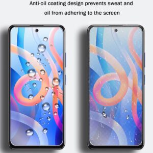 2 pièces Protecteur d'écran en verre trempé, compatible avec Xiaomi Redmi, anti-rayures, surface lisse, installation facile, film de protection de la vie privée