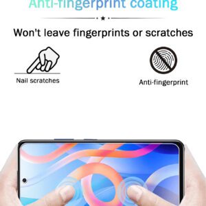 2 pièces Protecteur d'écran en verre trempé, compatible avec Xiaomi Redmi, anti-rayures, surface lisse, installation facile, film de protection de la vie privée