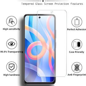 2 pièces Protecteur d'écran en verre trempé, compatible avec Xiaomi Redmi, anti-rayures, surface lisse, installation facile, film de protection de la vie privée