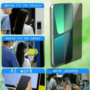 2 pièces Protecteur d'écran en verre trempé, compatible avec Xiaomi Redmi, anti-rayures, surface lisse, installation facile, film de protection de la vie privée