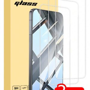 3 pièces Protecteur d'écran en verre trempé compatible avec les modèles et Honor, ultra-clair, dureté 9H, surface brillante, anti-rayures, anti-traces de doigts, installation facile - Réponse tactile haute sensibilité, couverture complète, installation facile, haute définition, sans bulles, résistant aux rayures et aux chocs. Protecteur d'écran en verre trempé ultra-haute définition, cadeau pour anniversaire/Pâques/Fête des Présidents/Noël/famille/amis/petit ami/petite amie. Protecteur d'écran de téléphone, accessoires de téléphone, étanche, antichoc, anti-chute