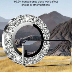 1 pack Film à lentille strass, Couvercle de lentille, Anneau de protection de lentille compatible avec la série 11/12/13/14/15/16/16 Plus/16 Pro/16 Pro Max/17/17 Air/17 Pro/17 Pro Max
