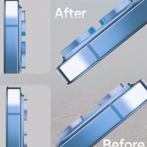 1 pack Film à lentille strass, Couvercle de lentille, Anneau de protection de lentille compatible avec la série 11/12/13/14/15/16/16 Plus/16 Pro/16 Pro Max/17/17 Air/17 Pro/17 Pro Max