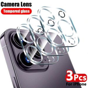 4 pièces de protecteurs d'objectif d'appareil photo full cover pour LPhone 16 12 13 ProMax. Protecteurs d'écran pour LPhone 11 14 Pro Max Glass 15 Pro Max15 Plus. Cadeau pour l'anniversaire, la famille, les amis. Protecteur d'objectif, accessoires de téléphone. Étanche, antichoc, anti-chute, anti-rayures, anti-traces de doigts