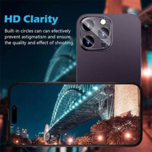 4 pièces de protecteurs d'objectif d'appareil photo full cover pour LPhone 16 12 13 ProMax. Protecteurs d'écran pour LPhone 11 14 Pro Max Glass 15 Pro Max15 Plus. Cadeau pour l'anniversaire, la famille, les amis. Protecteur d'objectif, accessoires de téléphone. Étanche, antichoc, anti-chute, anti-rayures, anti-traces de doigts