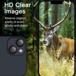 1 pack Film de protection décoratif pour objectif d'appareil photo, haute définition anti-chute, compatible avec les séries 11/12/13/14 Pro Max, 15 Pro Max, 16/16 Plus/16 Pro/16 Pro Max, 17/17 Plus/17 Pro/17 Pro Max