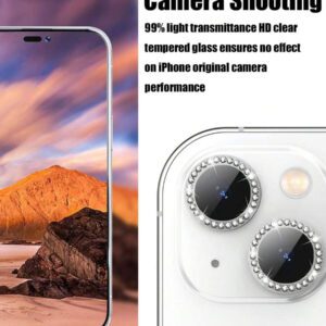 1 pack Film de protection décoratif pour objectif d'appareil photo, haute définition anti-chute, compatible avec les séries 11/12/13/14 Pro Max, 15 Pro Max, 16/16 Plus/16 Pro/16 Pro Max, 17/17 Plus/17 Pro/17 Pro Max