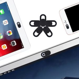 5 pièces Couvre-webcam compatible avec téléphone et PC, lentille étanche, antichoc, anti-chute, anti-rayures, anti-traces de doigts, protection complète