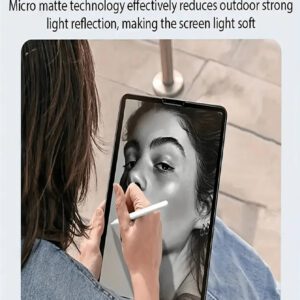 2 pièces Protecteur d'écran en papier mat compatible avec iPad, anti-rayures, ultra-clair, compatible avec Apple Pencil, anti-reflet, tactile sensible, pour le bureau/le dessin, écriture comme sur papier. Cadeau pour l'anniversaire, la famille, les amis. Protecteur d'écran pour tablette, accessoires de tablette, étanche, antichoc, anti-chute, anti-empreintes digitales, protection intégrale