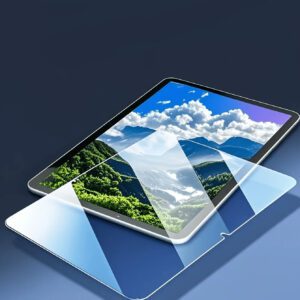 1 pièce Protecteur d'écran en verre trempé premium compatible avec iPad/Vivo/Microsoft/Tablettes, diverses tailles pour répondre à différents besoins, dureté 9H anti-rayures, oléophobe, haute définition et haute transparence pour restaurer la protection de l'écran de couleur. Indispensable pour le bouclier quotidien, le bureau, la maison. Accessoires de protection d'écran de tablette étanche aux chocs, résistant aux chutes et aux rayures