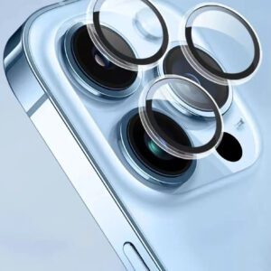 3 pièces Protecteur d'objectif de téléphone compatible avec 15/15Pro/15Plus/15Promax. Cadeau pour l'anniversaire, la famille, les amis. Protecteur d'objectif, accessoires de téléphone. Étanche, antichoc, anti-chute, anti-rayures, anti-traces de doigts, protection intégrale