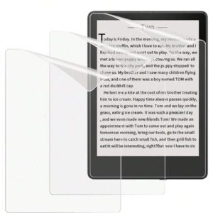 3 pièces Protecteur d'écran pour Paperwhite 11e génération 2021 6,8 pouces / Tout nouveau 2022 6 pouces / 7 pouces Paperwhite 12e génération 2024, Édition signature Colorsoft, 6 pouces 11e génération 2024 / 10e génération 2019 2018 Paperwhite 1/2/3 - Film anti-reflet mat doux, écran de protection oculaire pour la lecture, 11 films anti-rayures pour liseuse